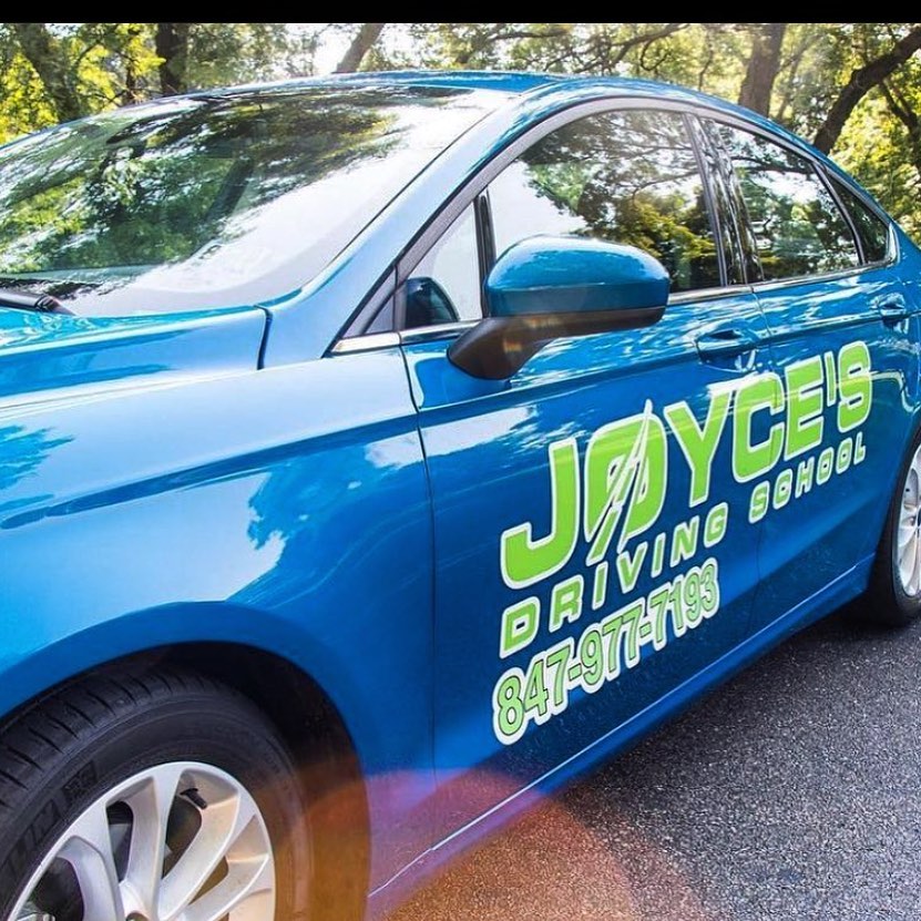 Joyce's Driving School car used for instruction of teens