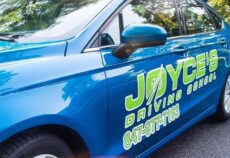 Joyce's Driving School car used for instruction of teens